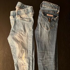 Hudson and gap jeans
